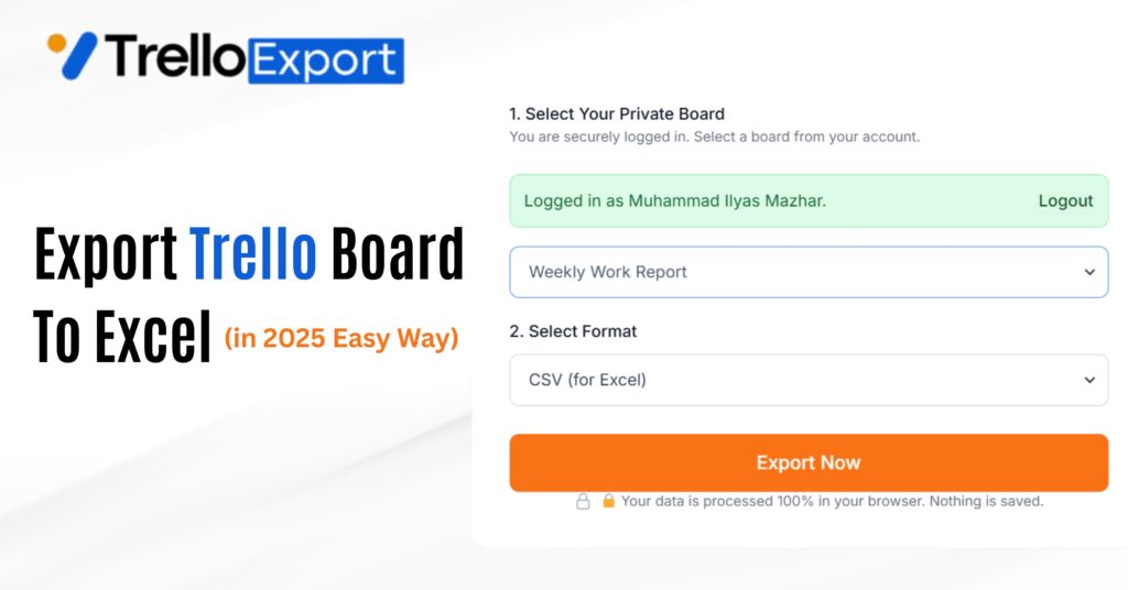 How to Export Trello Board to Excel